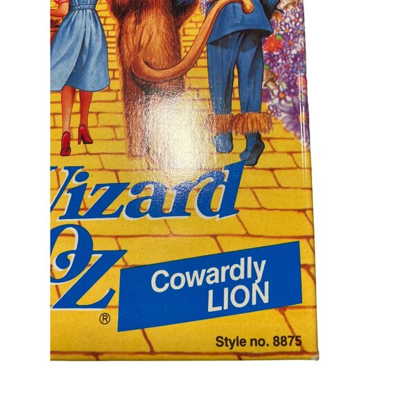 Wizard of Oz Cowardly LION 50th Anniversary Character Doll 1988 Multi Toys Corp - Picture 8 of 12